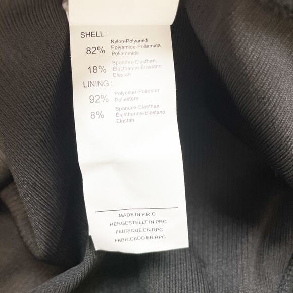 Cupshe Women's Black Onyx Cutout Scoop Neck Bralette & Hipster Bikini Set Medium - Picture 9 of 9